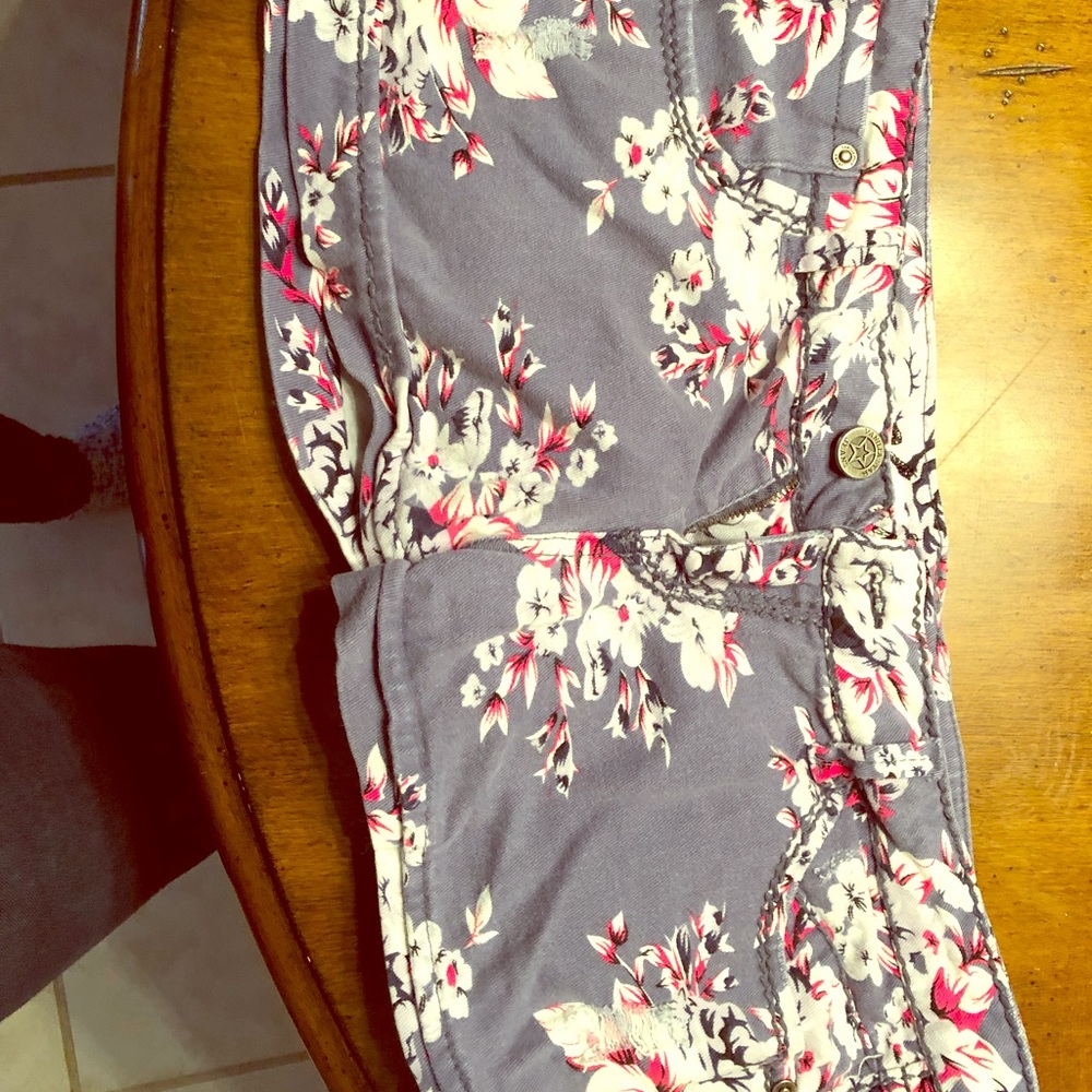 Floral summer shorts
